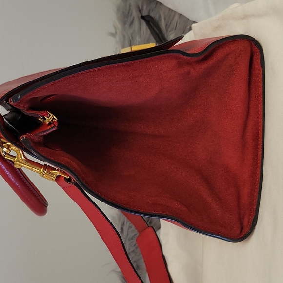 Celine Trapeze red leather 2.way - Picture 10 of 17